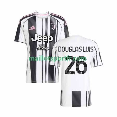 Maillot de Foot Juventus Douglas Luiz 26 Domicile 2025/26 Maillot de Foot Juventus Douglas Luiz 26 Domicile 2025/26